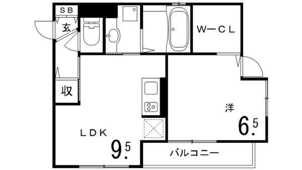 D-room高羽 間取り図画像