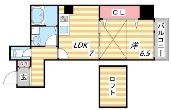 サンビルダーパールビル 間取り図画像