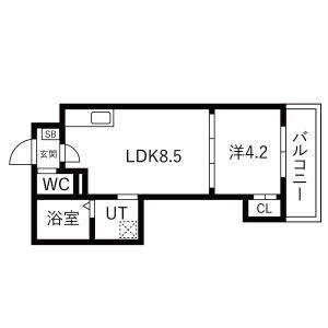 AXIA CITY 神戸松原 間取り図画像
