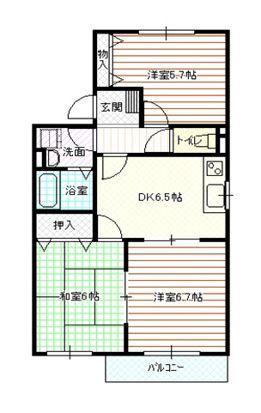 ソレイユ永良 間取り図画像