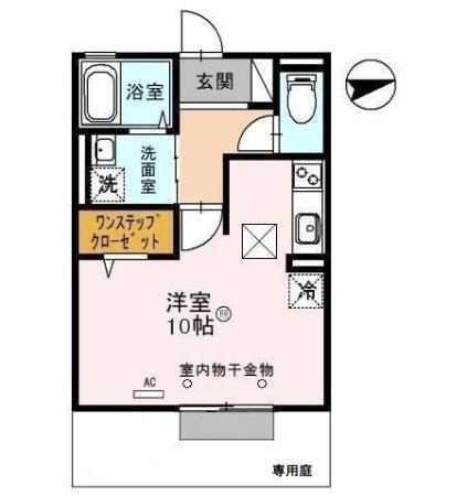 ジュネス清水 間取り図画像