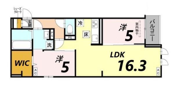 マーレ・カルモ 間取り図画像