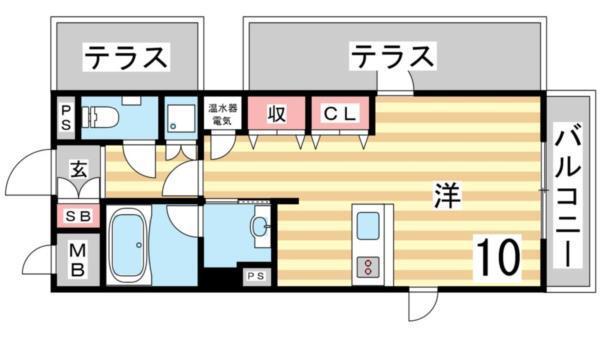 芦屋大桝町アネックス 間取り図画像