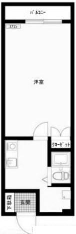 クローバー富士6号館 間取り図画像