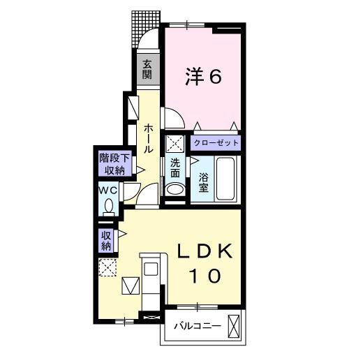 Ｔｈｉｅｌｅ　ＫＯＢＥ 間取り図画像