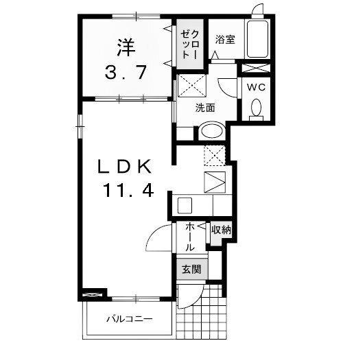 アロッジオ 間取り図画像