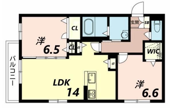 Grand Maison延末東 間取り図画像
