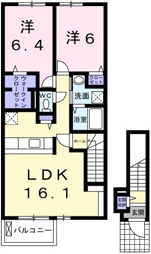 ベル・セーズII 間取り図画像