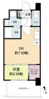 セレニテ甲子園プリエ 間取り図画像