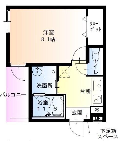 フジパレス神戸本町ウエスト 間取り図画像