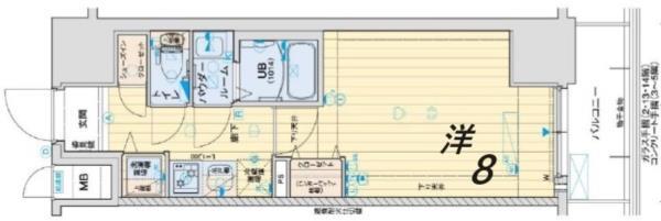 アドバンス三宮パルマ 間取り図画像