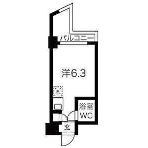コスモプラザ三宮 間取り図画像