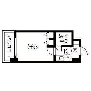 ダイヤパレス水木通弐番館 間取り図画像