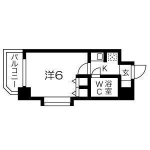 ダイヤパレス水木通弐番館 間取り図画像