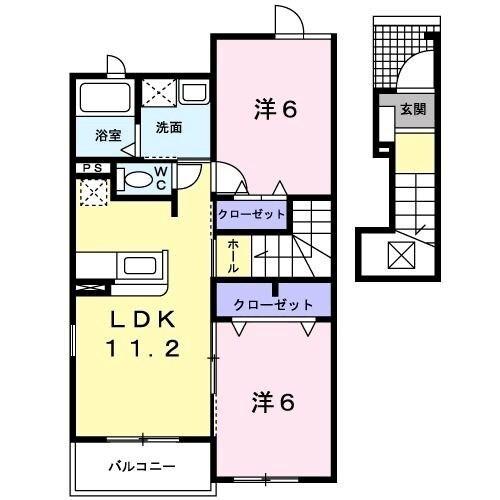 ミーテ　ククル 間取り図画像