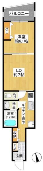 ブロンテ明石 間取り図画像