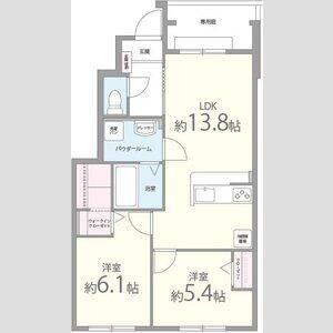 サンテ ドミール 間取り図画像