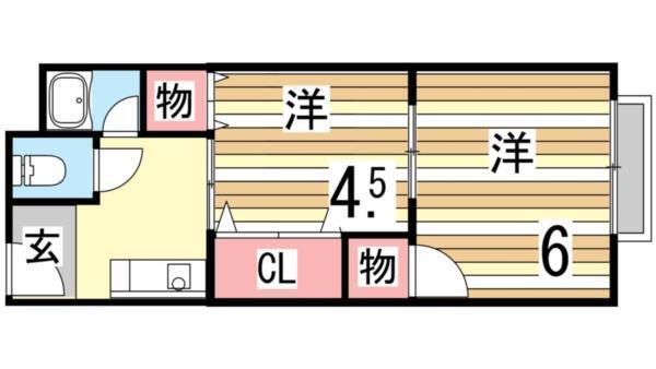 サンビルダー湊川 間取り図画像