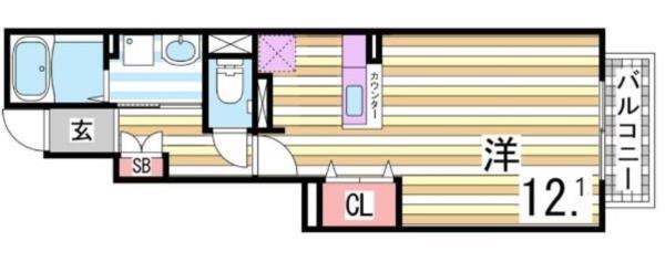 カリーノＲフィーネ 間取り図画像