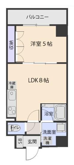 ラフィーノ山手 間取り図画像