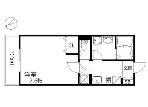 AILE岡場 間取り図画像