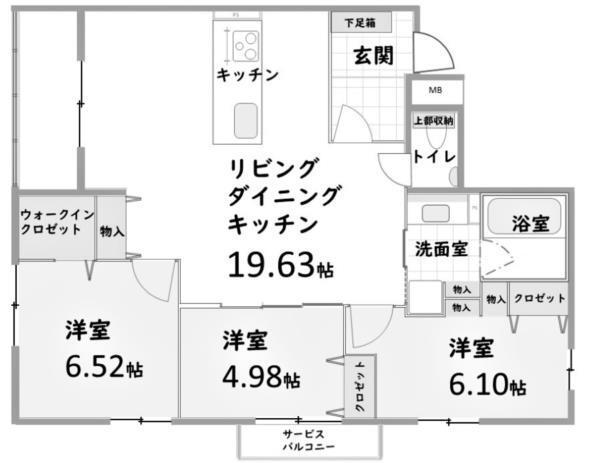Zelkova Ashiya 間取り図画像
