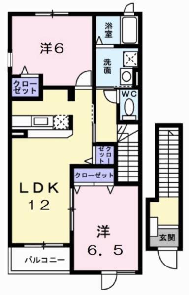 ラッフィナート・カーサ参番館 間取り図画像