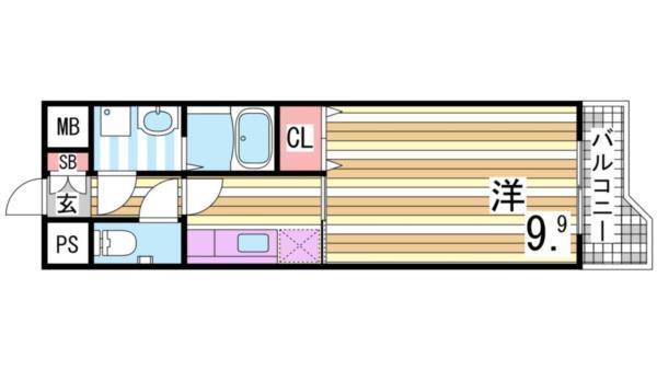 フォレストビュー 間取り図画像