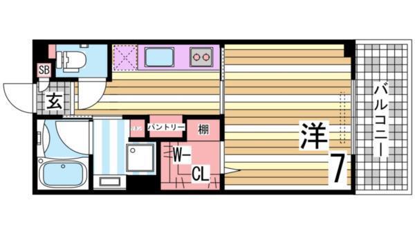 プレディアスタイル神戸垂水 間取り図画像