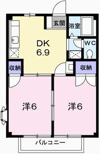 メゾン井貫 間取り図画像