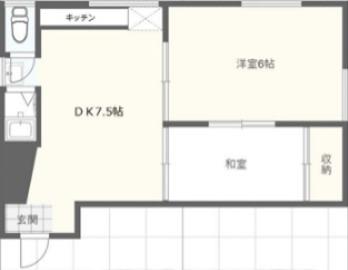 Ｈ２六甲 間取り図画像