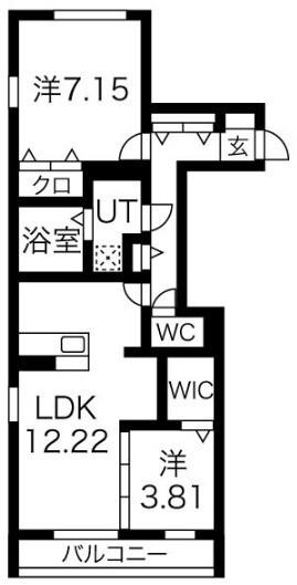 シャルムソレイユI番館 間取り図画像