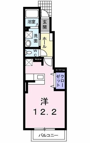 コルティーレ太寺II 間取り図画像