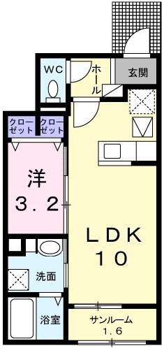 パル山崎 間取り図画像