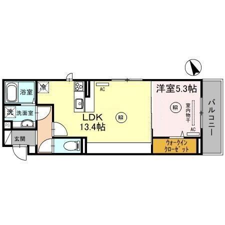 メリヤス手柄 間取り図画像