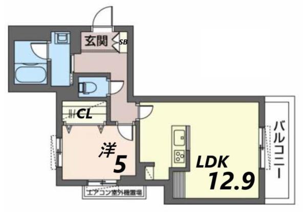 ル　ソレイユ 間取り図画像