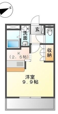 フォンテーヌ・アベニューI 間取り図画像