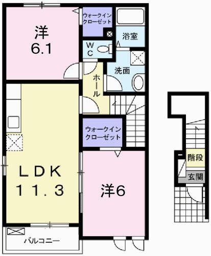 ブリアン・アヴニール 間取り図画像