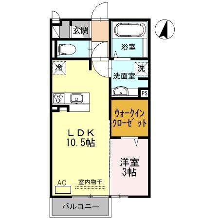 ベルメゾン荒川 間取り図画像