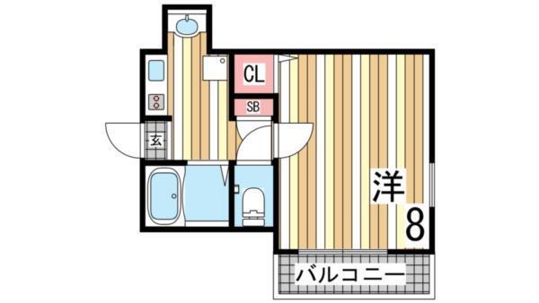 ジェヌイン本山 間取り図画像