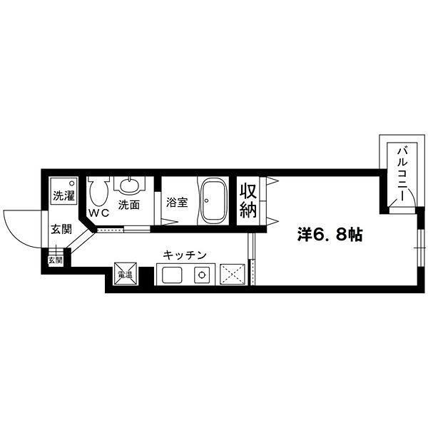 クレアール神戸 間取り図画像