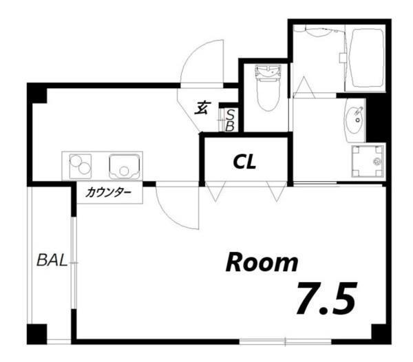 グランハウス西宮 間取り図画像