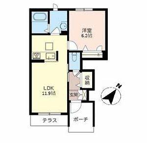 グランディオス 間取り図画像
