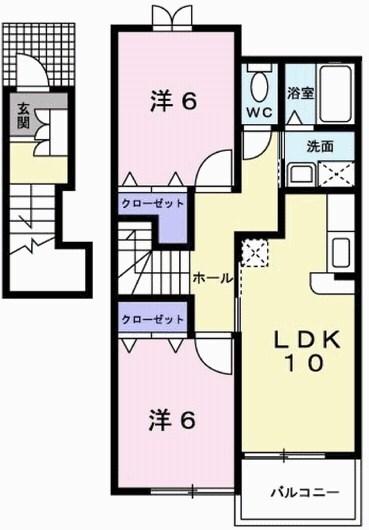 アウローラ 間取り図画像