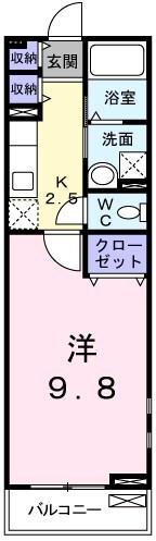 ソレイユ・北野 間取り図画像