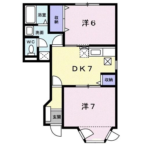 サンセールI 間取り図画像