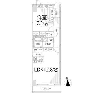 キャッスルコート博労町 間取り図画像