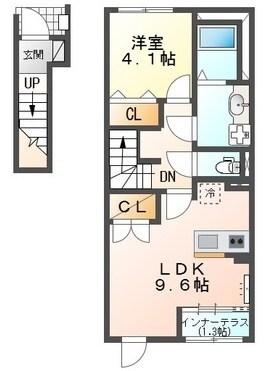 グランドコート飾西 間取り図画像