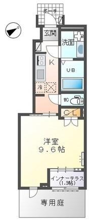 グランドコート飾西 間取り図画像
