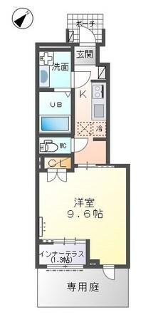 グランドコート飾西 間取り図画像